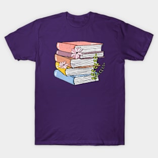 Pile Of Books T-Shirt